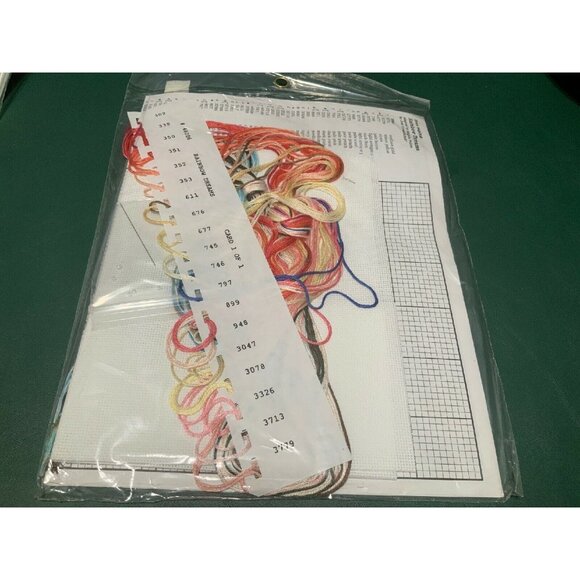 Cross Stitch Kit Dreamsicles Angel With Flowers & Bird - Picture 2 of 2